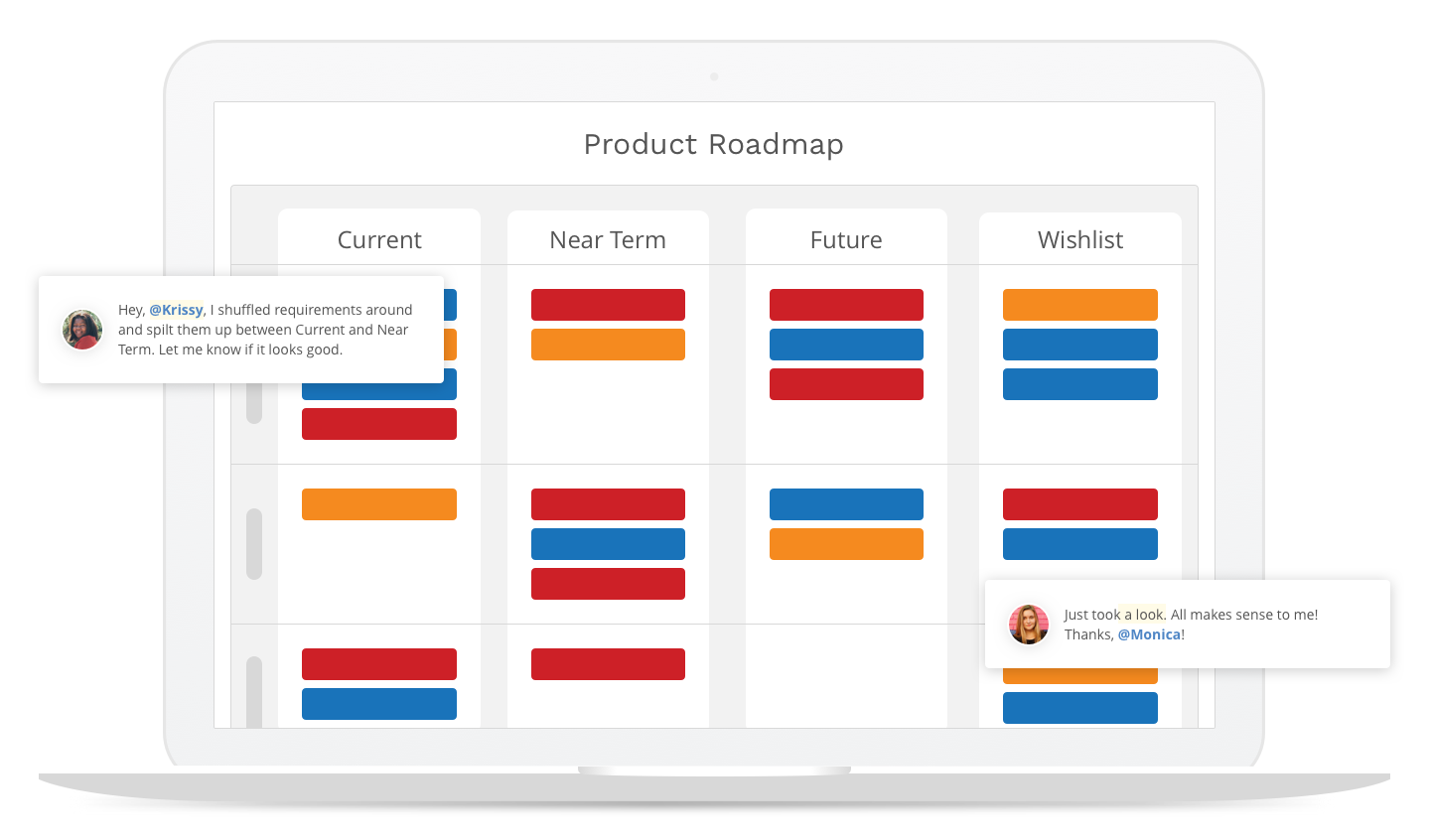 kanban roadmap in productplan